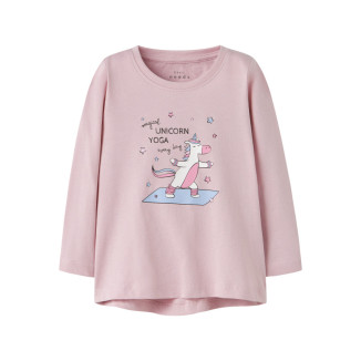 CAMISETA UNICORNIO  YOGA PINK