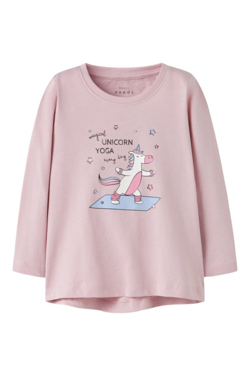 CAMISETA UNICORNIO  YOGA PINK