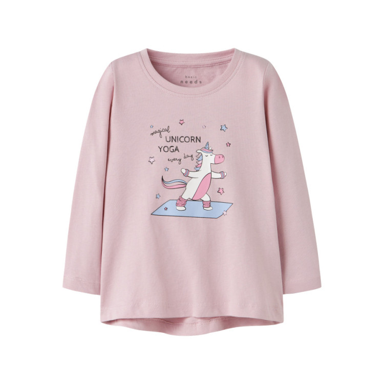CAMISETA UNICORNIO  YOGA PINK