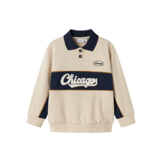 SUDADERA CHICAGO BEIG