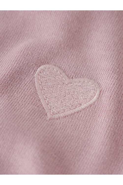 SUDADERA HEART CORAZON ROSA