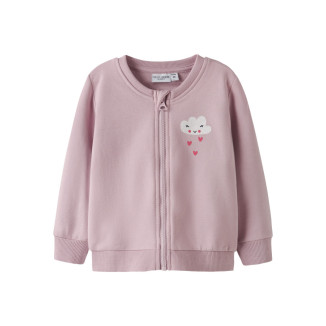 SUDADERA NUBE ROSA BEBE