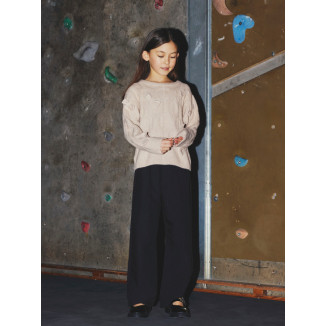 PANTALON PINZA DOBLE CINTURA NEGRO