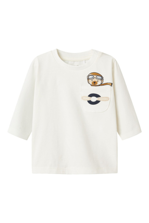 CAMISETA AVIADOR BEIG M/L