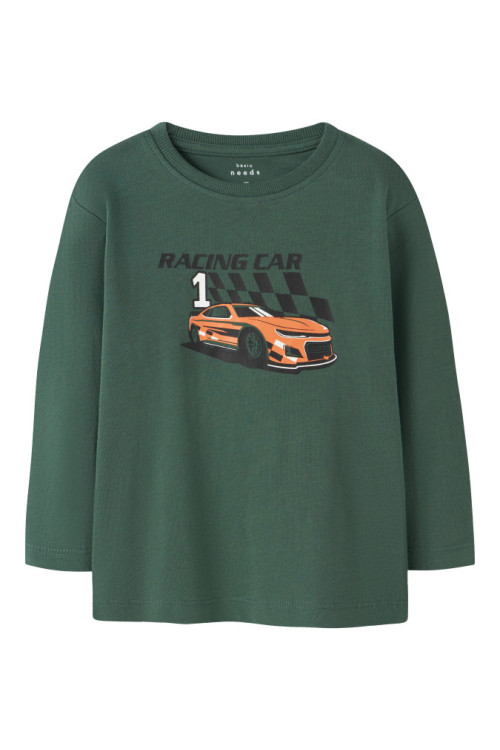 CAMISETA RACING CAR VERDE