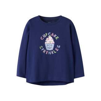 CAMISETA CUPCAKE AZUL