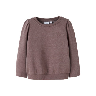 SUDADERA HEART CORAZON MARRON