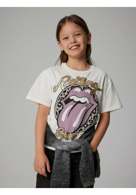 CAMISETA ROLLING STONES BLANCA