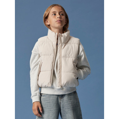 CHALECO BEIGE NIÑA