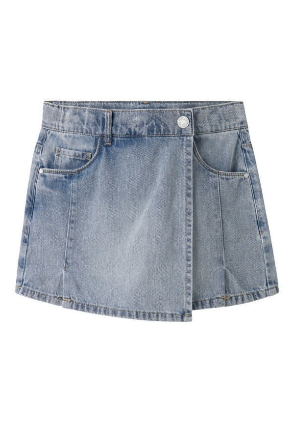 FALDA PANTALON VAQUERO