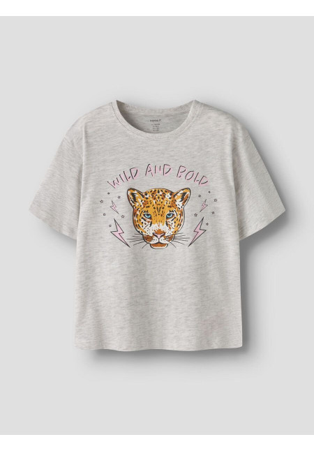 CAMISETA M/C TIGRE WILD GRIS
