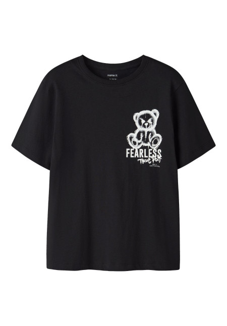 CAMISETA M/C NEGRA OSO