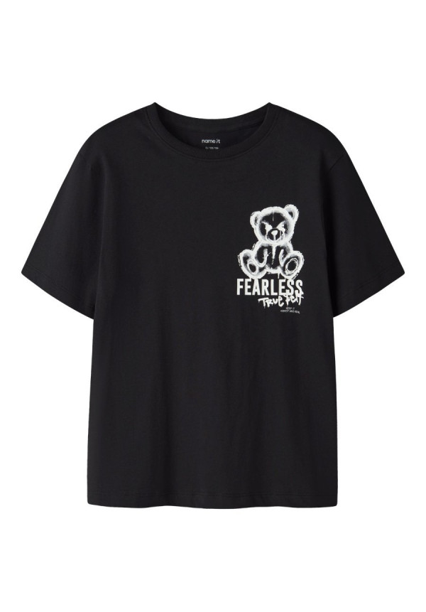 CAMISETA M/C NEGRA OSO
