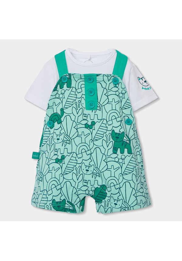 PETO / CAMISETA M/C GATITOS BOBOLI