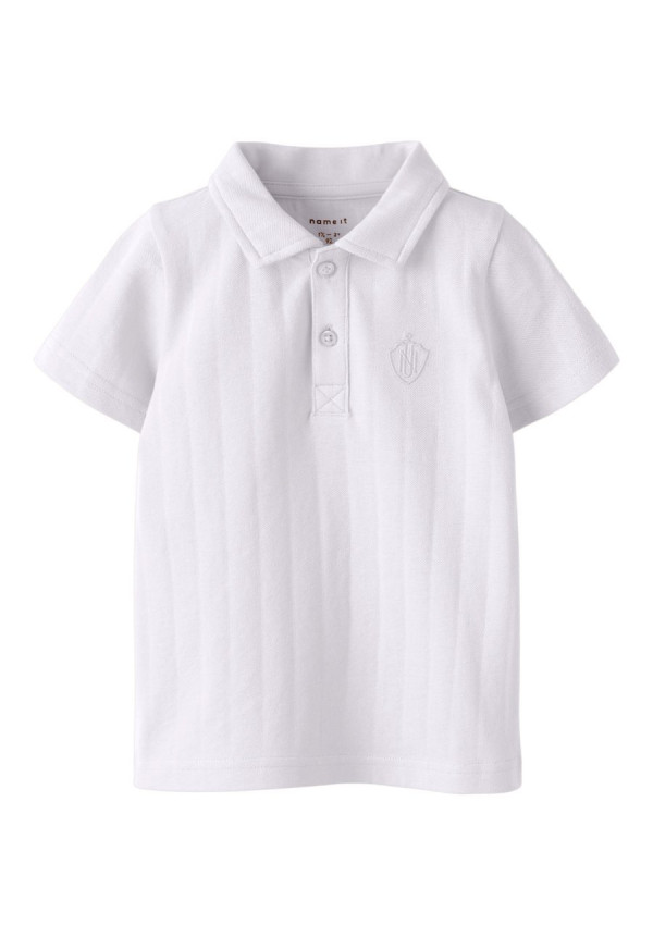 POLO M/C BLANCO NAME IT