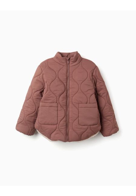 CHAQUETON ROSA ZIPPY