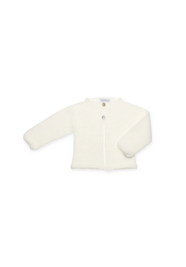 CHAQUETA LARGA RECOGIDAS CRUDO
