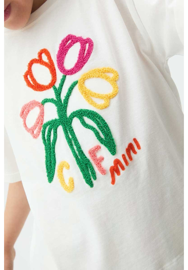 CAMISETA FLORAL COMPAÑIA FANTASTICA