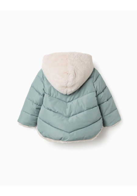 CHAQUETON VERDE EMPOLVADO BABY