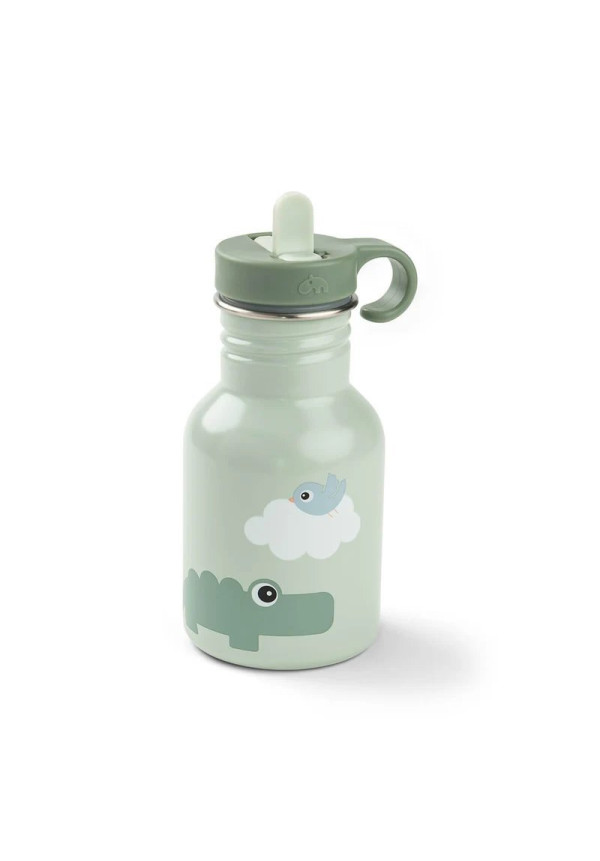 BOTELLA VERDE PAJARITO