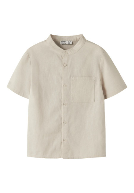 CAMISA M/C LINO TOPE