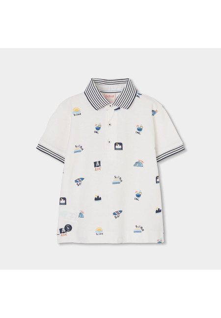 POLO BLANCO  M/C SUMMER BOBOLI