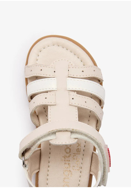 SANDALIAS BAREFOOT BEIGE
