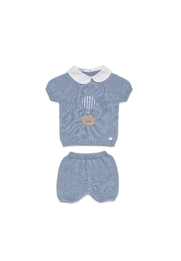 CONJUNTO SHORT GLOBO CIELO