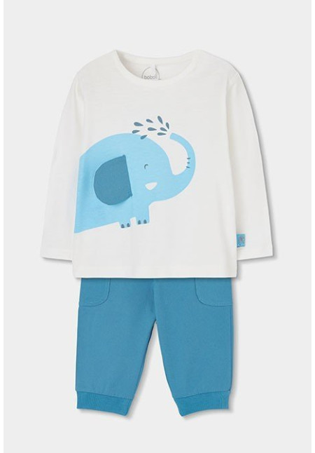 CONJUNTO CAMISETA M/L ELEFANTE CONJUNTO CAMISETA M/L ELEFANTE