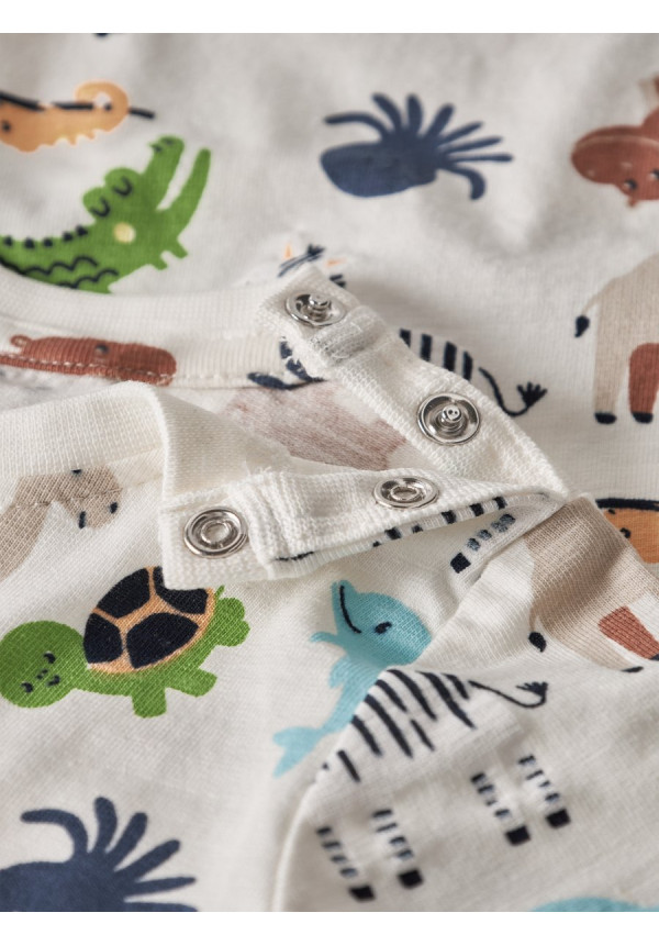 CAMISETA M/C  MUNDO ANIMAL 