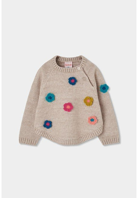 JERSEY FLOR CROCHET
