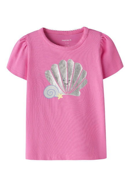 CAMISETA M/C CONCHA BRILLO BABY