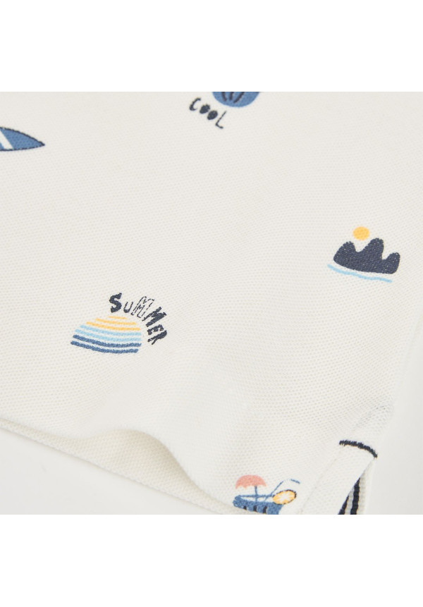 POLO BLANCO  M/C SUMMER BOBOLI