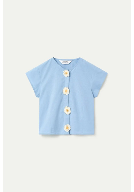 CAMISA DETALLES MARGARITAS
