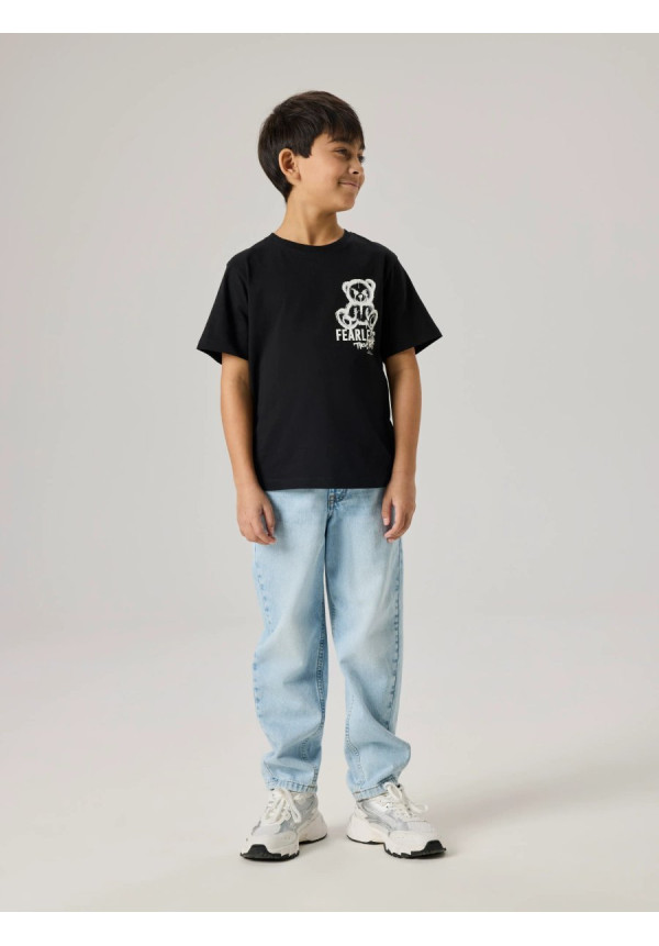 CAMISETA M/C NEGRA OSO