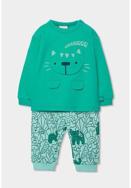 CHANDAL VERDE GATITOS CHANDAL VERDE GATITOS