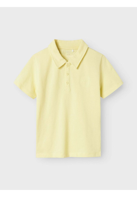POLO TOP AMARILO MANGA CORTA