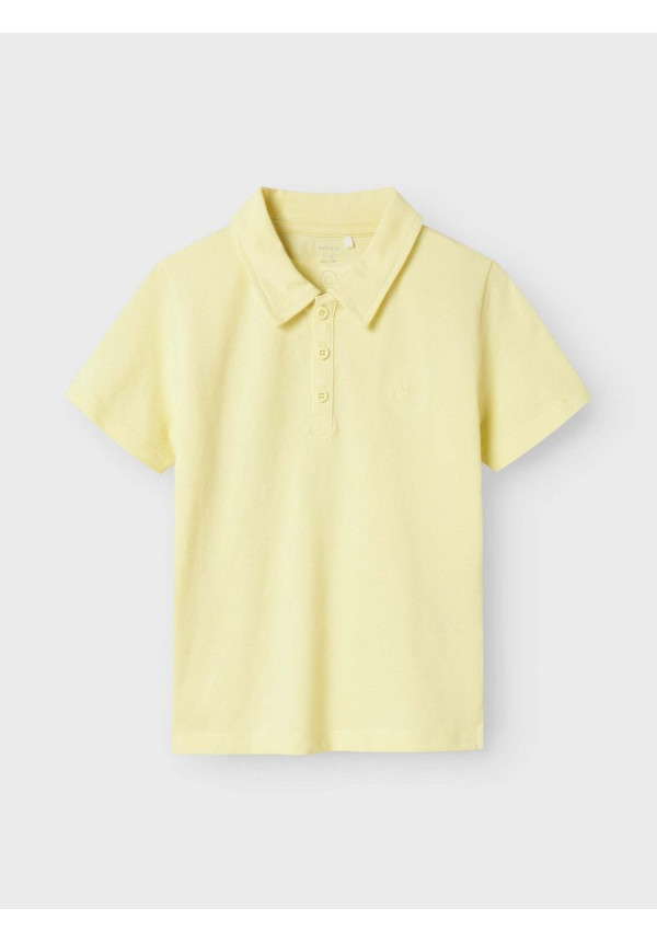 POLO TOP AMARILO MANGA CORTA