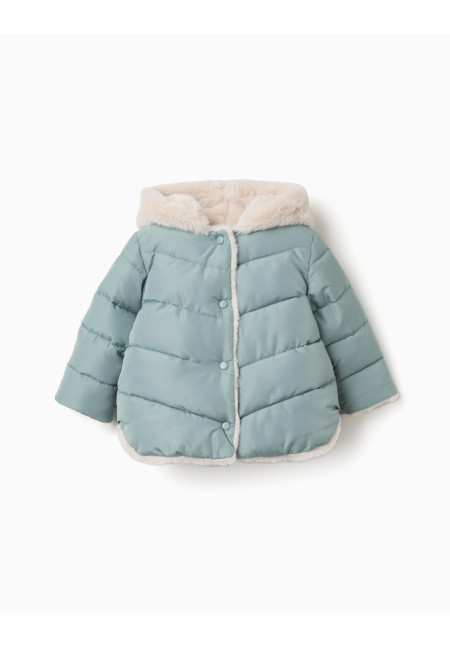 CHAQUETON VERDE EMPOLVADO BABY