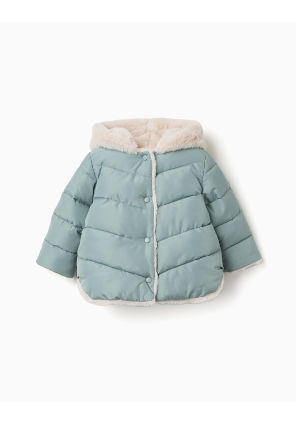 CHAQUETON VERDE EMPOLVADO BABY