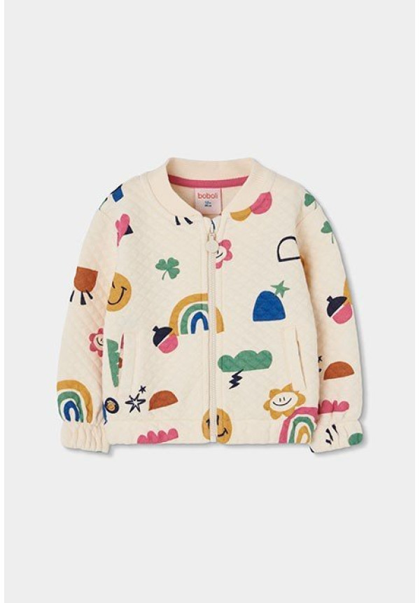 CHAQUETA PUNTO MULTICOLOR BOBOLI