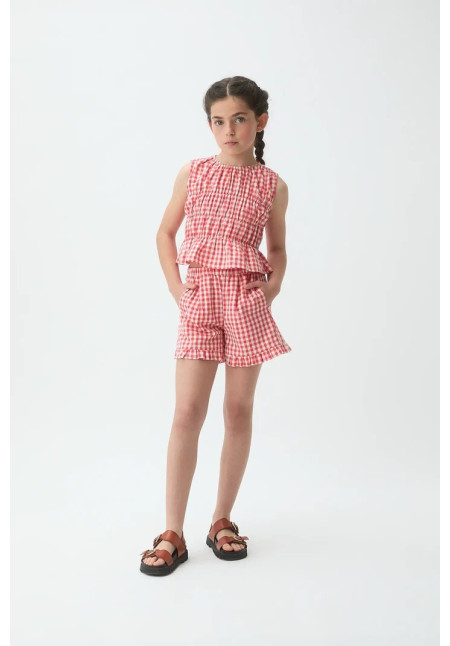 TOP VICHY ROJO COMPAÑIA