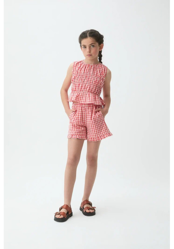 TOP VICHY ROJO COMPAÑIA