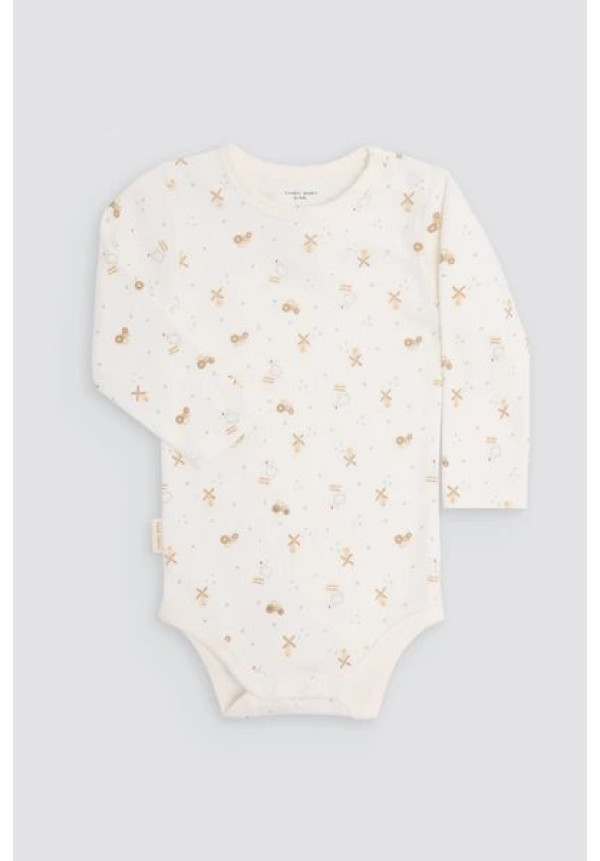 BODY BEBE MANGA LARGA PACK DE 2