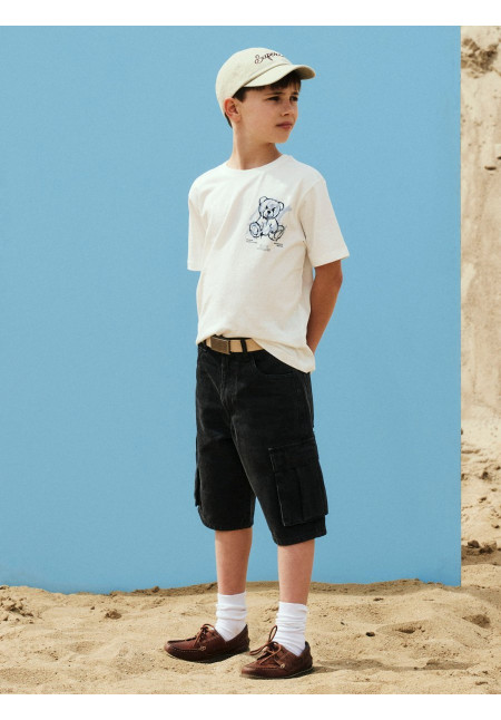 CAMISETA M/C BLANCA OSO