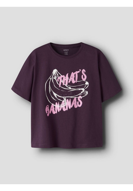 CAMISETA M/C BANANA  MORADA
