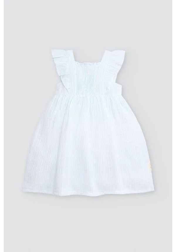 VESTIDO RAYADO VERDE