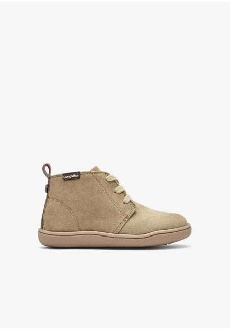 BOTA SAFARI BAREFOOT BEIGE  EFECTO ANTE.