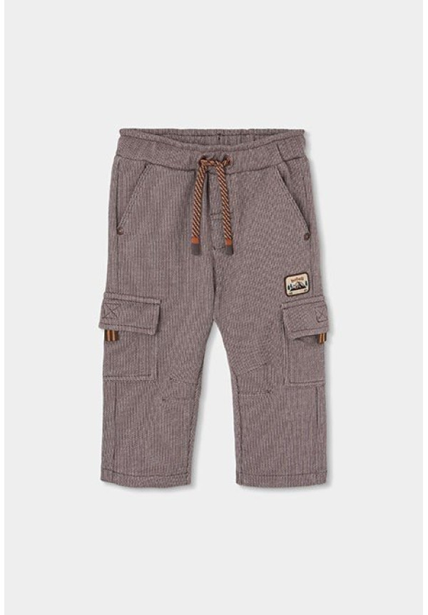 PANTALON CARGO MARRON BOBOLI