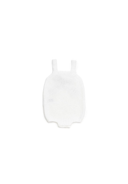 PETO PUNTO RECOGIDAS LAZO BLANCO/BEIG